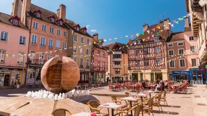 Apartmán Entree Autonome 24H Sur 24H Chalon Centre Ville Exteriér fotografie